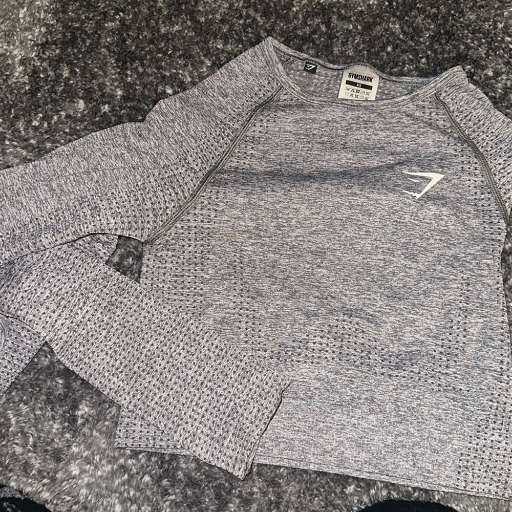 GS Grey Marl Vital Seamless Cropped